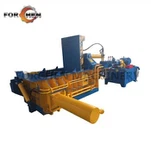 Pressa per balle orizzontale in rame e alluminio